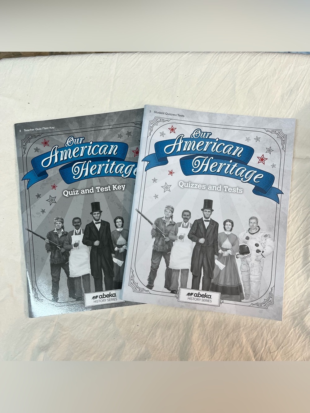 Abeka 3rd Grade Our American Heritage Quiz & Test Student Workbook & Answer Key
